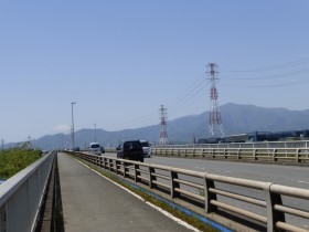 大山と富士山