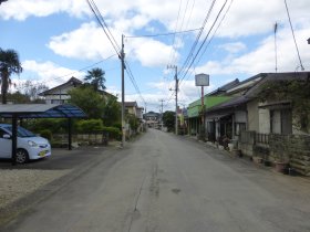 佐久山宿の街並み