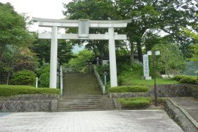 温泉神社鳥居