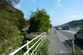 神山への分かれ道