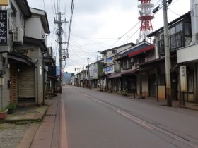 直江津の町並み