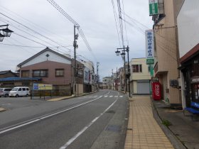 入善の町並み