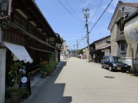 大聖寺の町並み